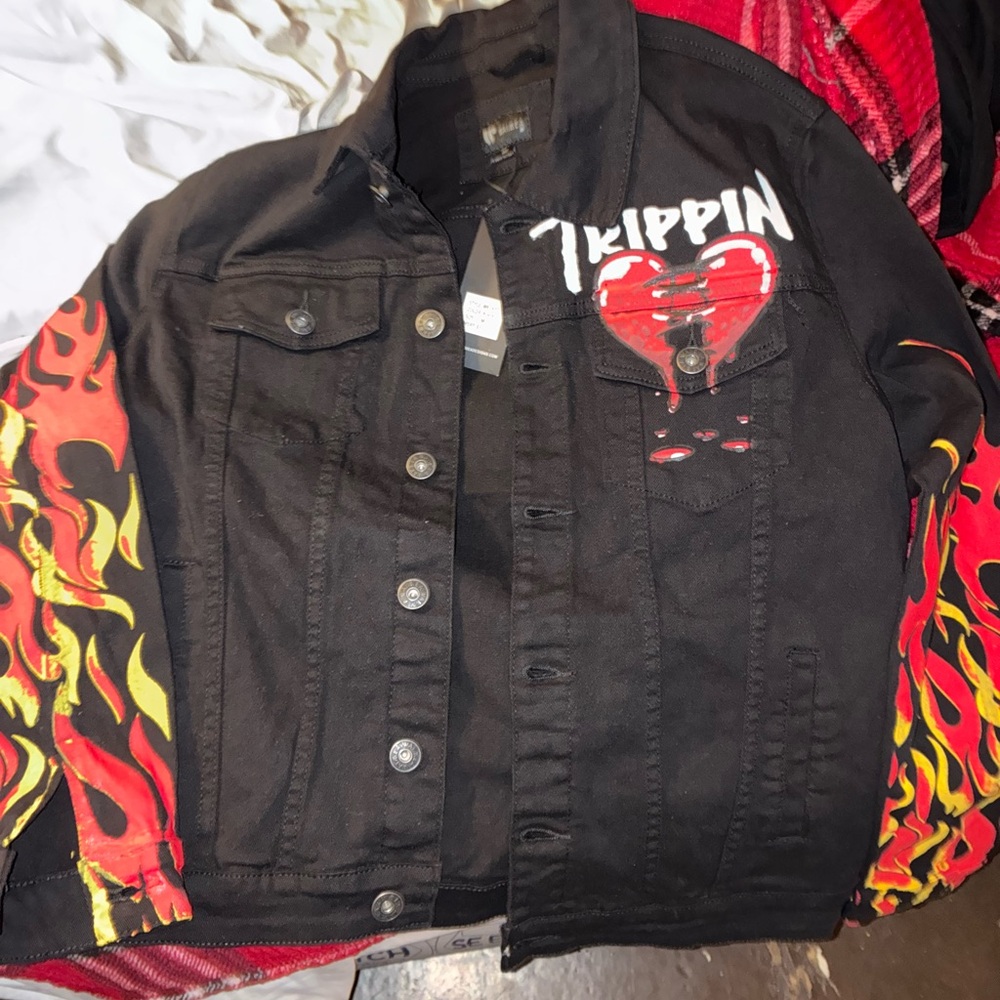Waimea Denim Graffiti Jacket - Picture 1 of 3